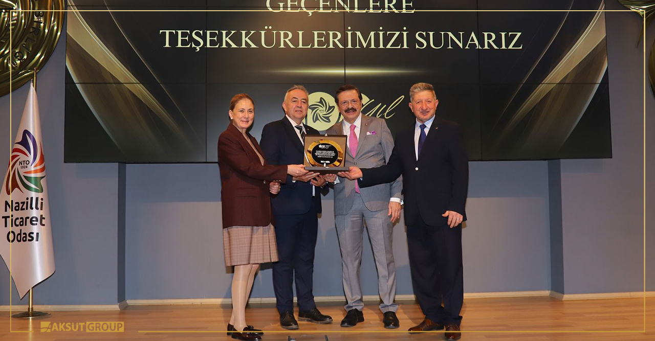 TOBB Başkanı Hisarcıklıoğlu’ndan Aksüt A.Ş.’ye Anlamlı Plaket