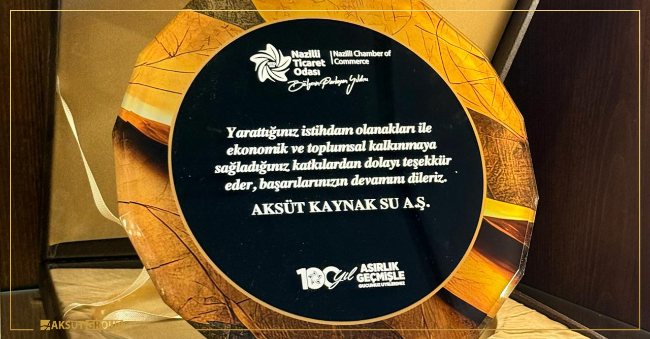 TOBB Başkanı Hisarcıklıoğlu’ndan Aksüt A.Ş.’ye Anlamlı Plaket