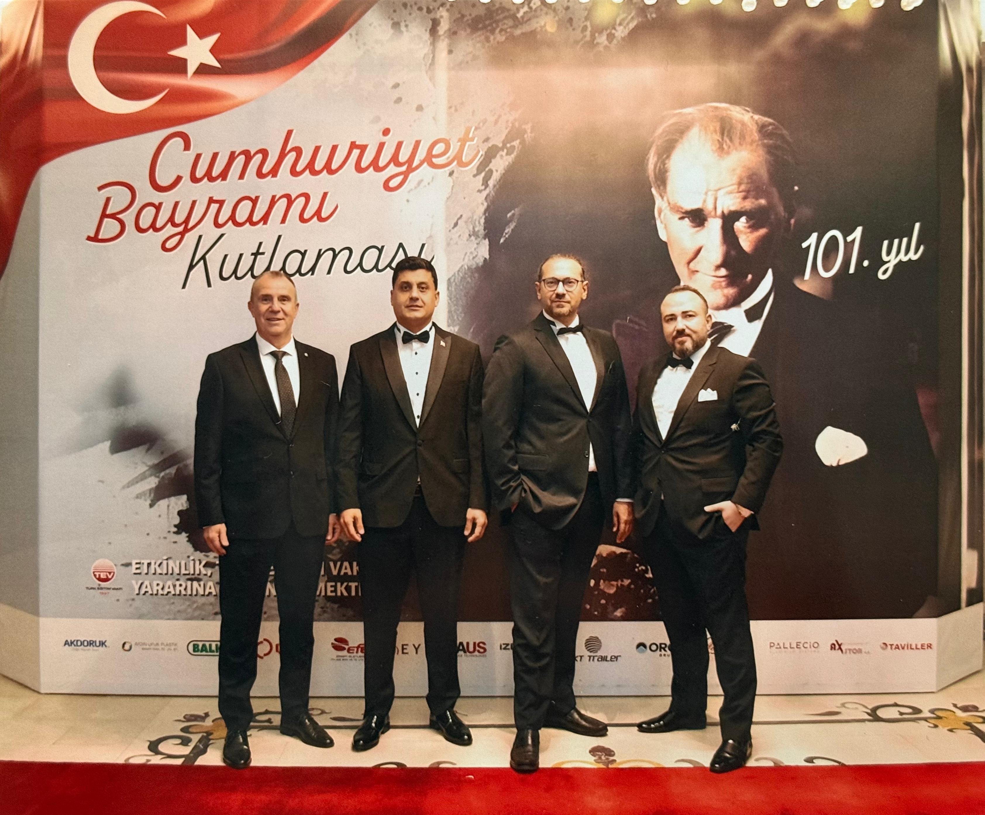 AKDORUK, 29 Ekim Cumhuriyet Balosu'na Sponsor Oldu ve Eğitime Destek Verdi