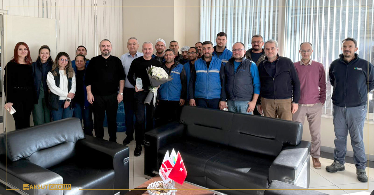 Akdoruk Fabrika Müdürümüz Tamer Avcıoğlu’nu Emekliliğe Uğurladık